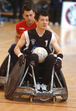 Ash in action for Wolverhampton Rhinos