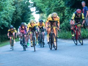 Supporting image for story: Chris Pook turns on the pace to claim yellow jersey