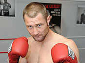 Darren McDermott is ready to admit defeat in his battle with the scales after keeping his English middleweight title in Stoke-on-Trent.