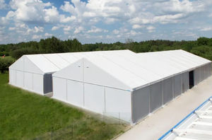 A storage tent in a garden shows how it can be done. Picture: EngineeredSolutionsDirect