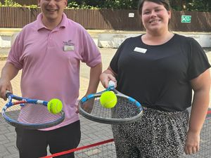 Supporting image for story: Anyone for tennis? Local care home residents celebrate watching their favourite sporting fixture