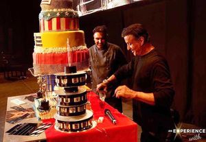 Sylvester Stallone with Paz. Photo: An Experience With