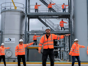 Supporting image for story: Severn Trent workers swap Grease Lightning for Grease Fighting in new video campaign