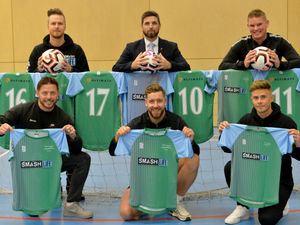 Supporting image for story: Shropshire firms boost school football teams' bid in national competition