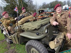 Supporting image for story: IN PICTURES: Crowds wing in for vintage vehicle show