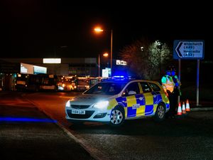 Supporting image for story: Shrewsbury's Tesco Extra closed off amid claims over man on roof with gun