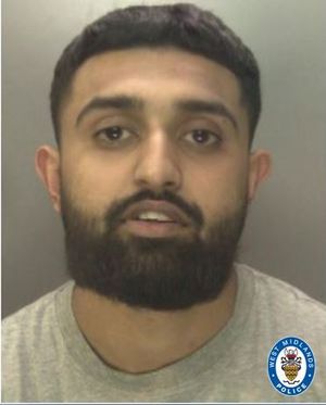 Hassan Zulfiqar was linked to the stolen Land Rover after police recovering backings to the pads within the vehicle which had his thumb prints on.