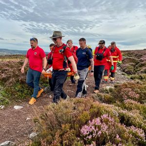 Emergency services were called to Stiperstones on Sunday afternoon after a female hiker was injured following a fall. Photo: West Mercia Search & Rescue