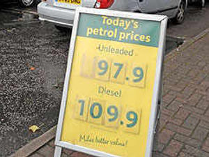 Supporting image for story: Fuel prices tumbling