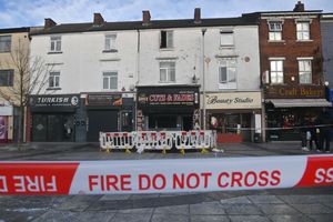 The fire caused damage the second-storey building, however, the commerical business below was unnaffected