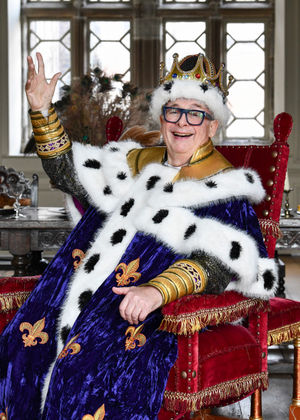 Christopher Biggins as King Richard in Peter Pan at Birmingham Hippodrome