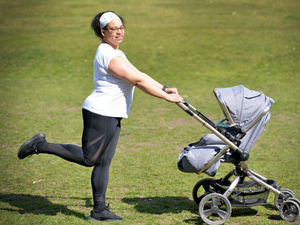 Supporting image for story: Meet The Mummy Trainer putting parents and children through their paces