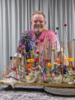 David Ryland, National Demonstrator in Floral Art