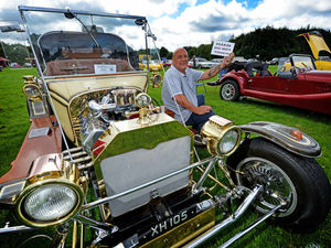 Supporting image for story: Video and gallery: Crowds view vintage vehicles at Walsall Classic Car show