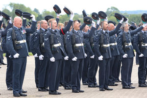 RAF Cosford hosted a parade to celebrate the station's 85th anniversary.