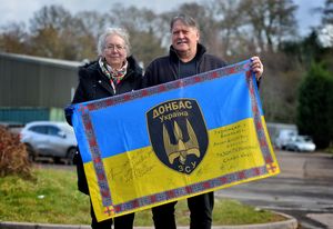 Slava and Ian Madylus both said the emotions around the Ukraine war were still very raw