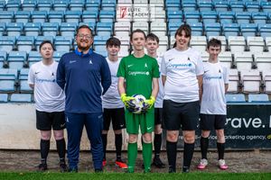 AFC Telford United's Pan-Disability team in their new kit