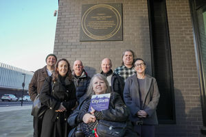 Wolverhampton Council senior Cabinet Members and Directors with Councillor Paula Brookfield, Councillor Paul Brookfield and relatives of the late Councillor Ian Brookfield