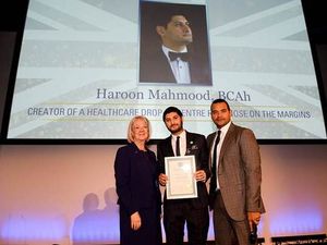 Supporting image for story: Pharmacy manager given award
