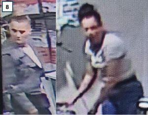 The eight image is from M&S, Telford Town Centre, on May 26, around 4.14pm.