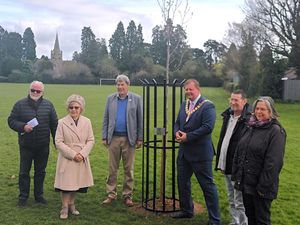 Supporting image for story: Trees planted as part of queen's Canopy efforts