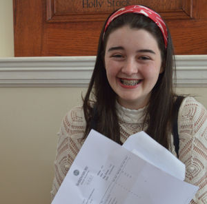 Shrewsbury High School pupil Eleanor Pryce-Boutwood was one of only 293 students nationally to get straight 9s in 10 GCSEs