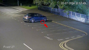 Christian Orton of Derby, caught littering on Pelsall High Street. Photo: Walsall Council