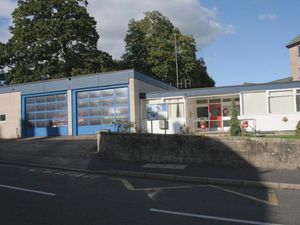 Supporting image for story: Fire crew give first aid to man at scene of A5 crash near Oswestry