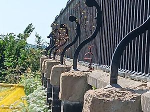 Supporting image for story: Watch: Railings that are 'coming loose' prompt more wall safety fears at Bridgnorth Cliff Railway