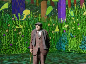 Supporting image for story: David Hockney ‘thrilled’ with new immersive exhibition, says arts venue boss