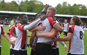 Hednesford celebrate