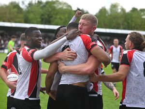 Hednesford celebrate