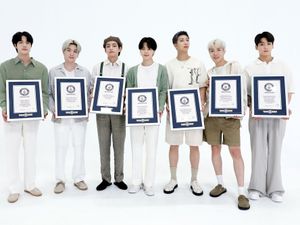 Supporting image for story: BTS inducted into the Guinness World Records Hall of Fame