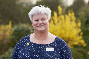 Jane Murray, Bereavement Services Manager at Marie Curie’s West Midlands Hospice. 