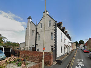The former hotel in Park Street, Wellington, Telford, is up for sale. Photo: Google 