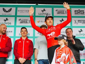 Supporting image for story: Geraint Thomas fights back tears as he ends his cycling career in Cardiff