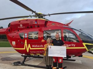 Supporting image for story: Telford charity fundraiser reaches new heights