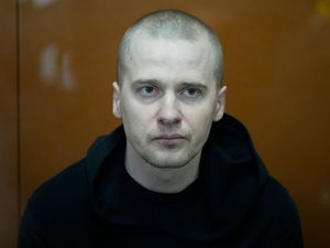 Supporting image for story: Man gets life in prison in Russia for a car bomb that injured writer