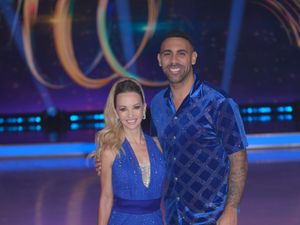 Supporting image for story: Anton Ferdinand awarded full marks from judges during Dancing On Ice final