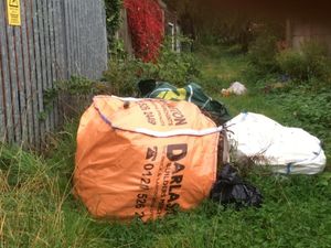 Supporting image for story: Eyesore alley in Wolverhampton blighted by fly-tippers