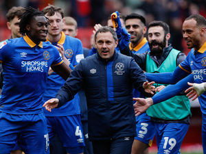 Supporting image for story: Paul Hurst salutes Shrewsbury battlers following emotional afternoon 