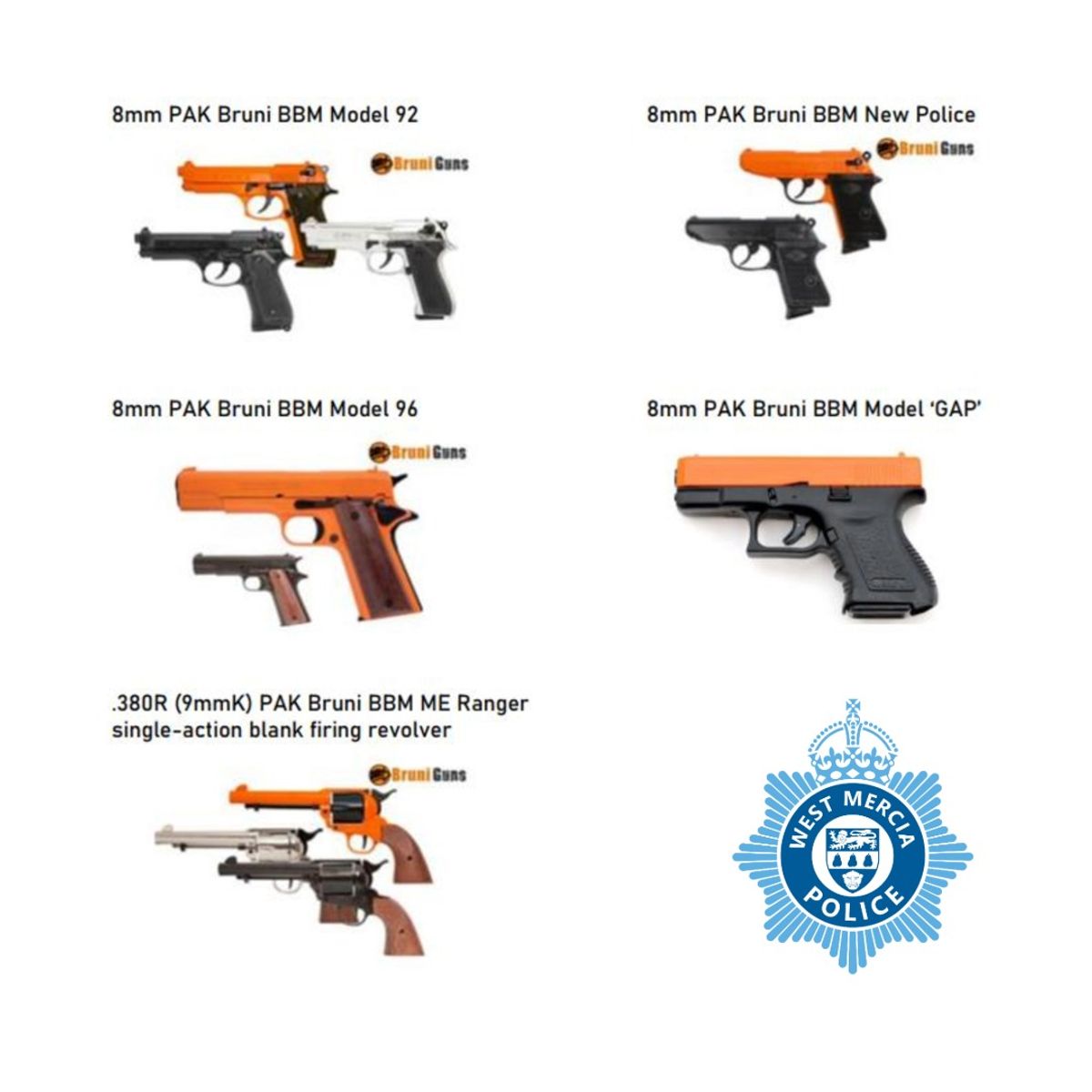 Amnesty for blank firing guns after law change with Shropshire owners facing potential 10-year sentence