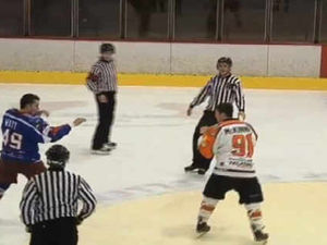 Supporting image for story: No love lost during Tigers clash