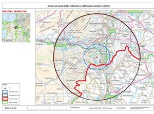 Supporting image for story: Bird flu zones created on Shropshire border after outbreak