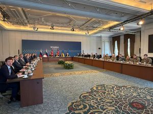 Supporting image for story: Ukraine and Russia end latest round of direct peace talks in Istanbul