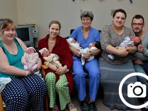 Supporting image for story: Shropshire welcomes Christmas Day babies
