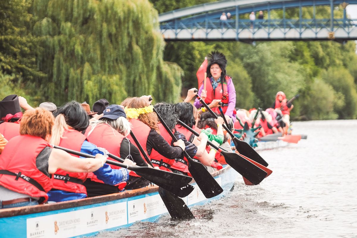 Severn Hospice dragon boats smash &pound;100k barrier &ndash; with plans already afloat for 2026