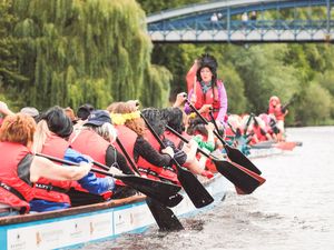 Supporting image for story: Severn Hospice dragon boats smash £100k barrier – with plans already afloat for 2026