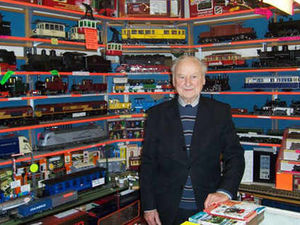 Supporting image for story: Railway lover Colin is just potty about trains