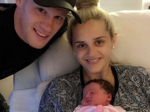 Supporting image for story: McLean celebrates arrival of third child